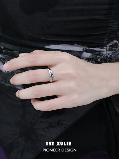 Eroded Earth Couple Rings