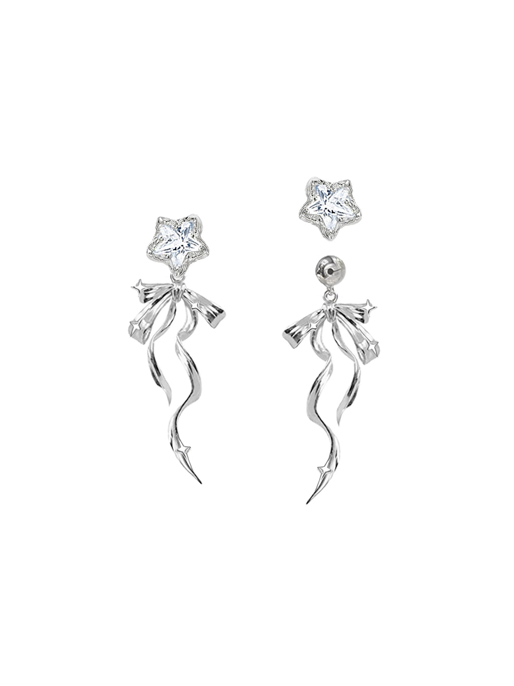 Galaxy Star Butterfly Earrings