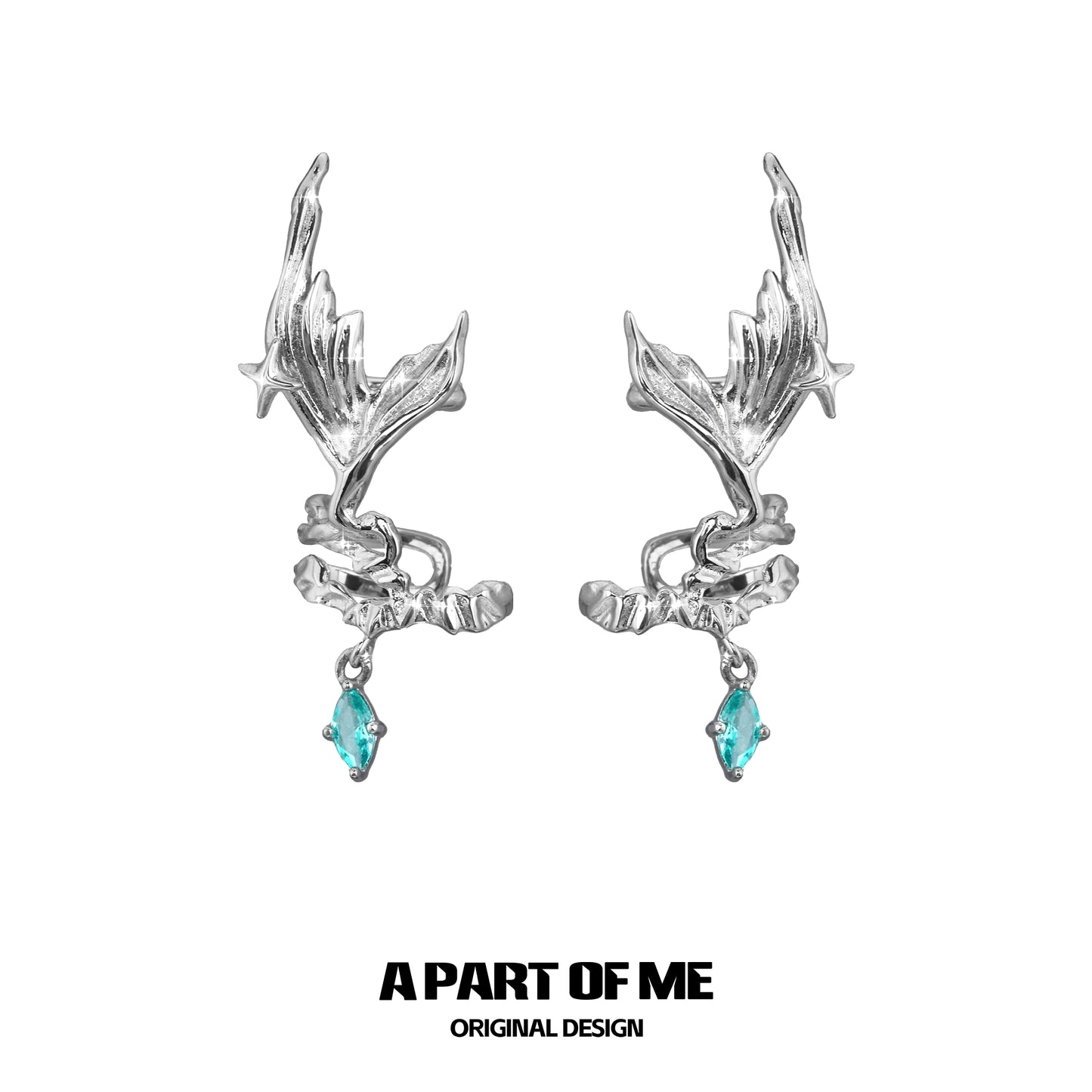 Silent Fishtail Ear Cuffs