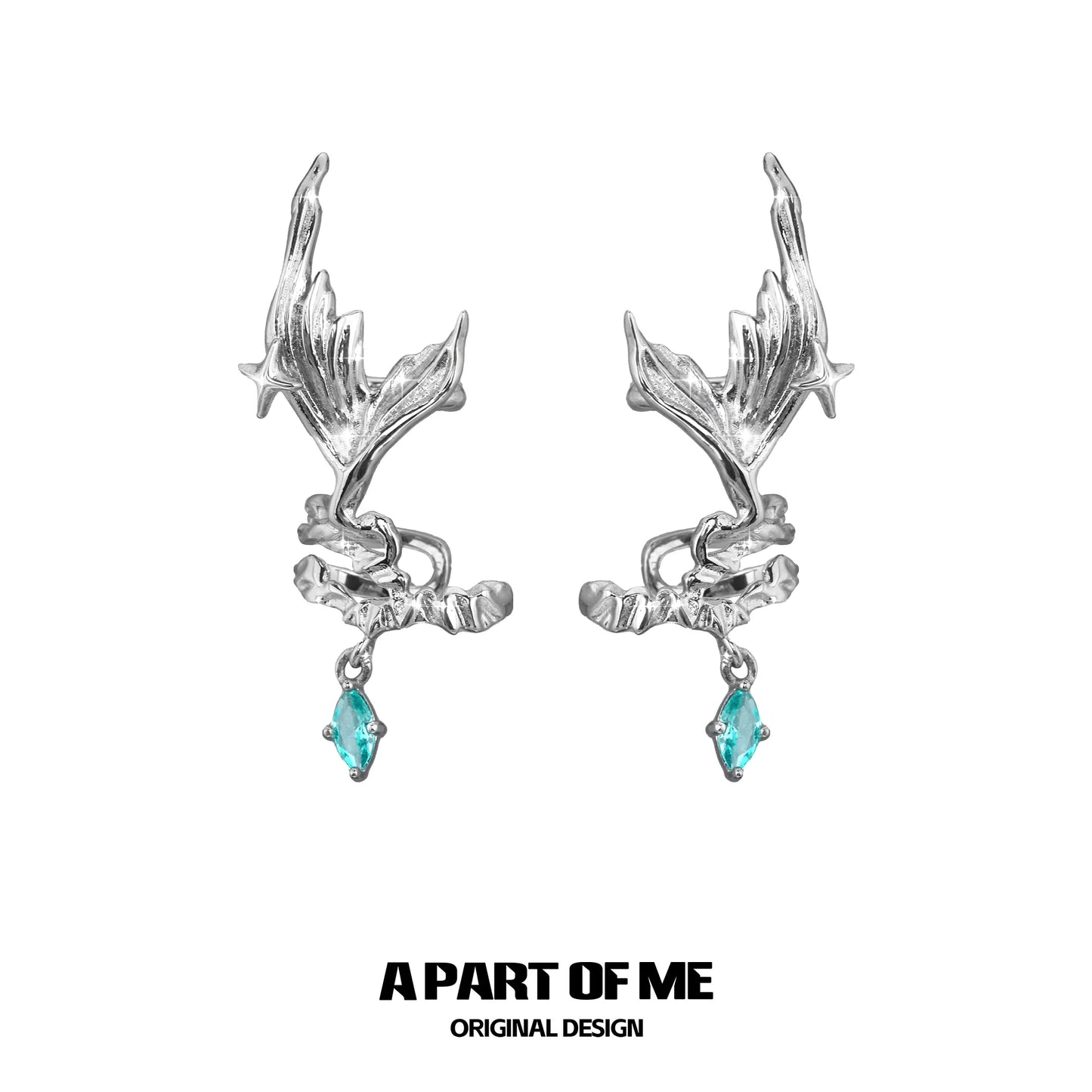 Silent Fishtail Ear Cuffs