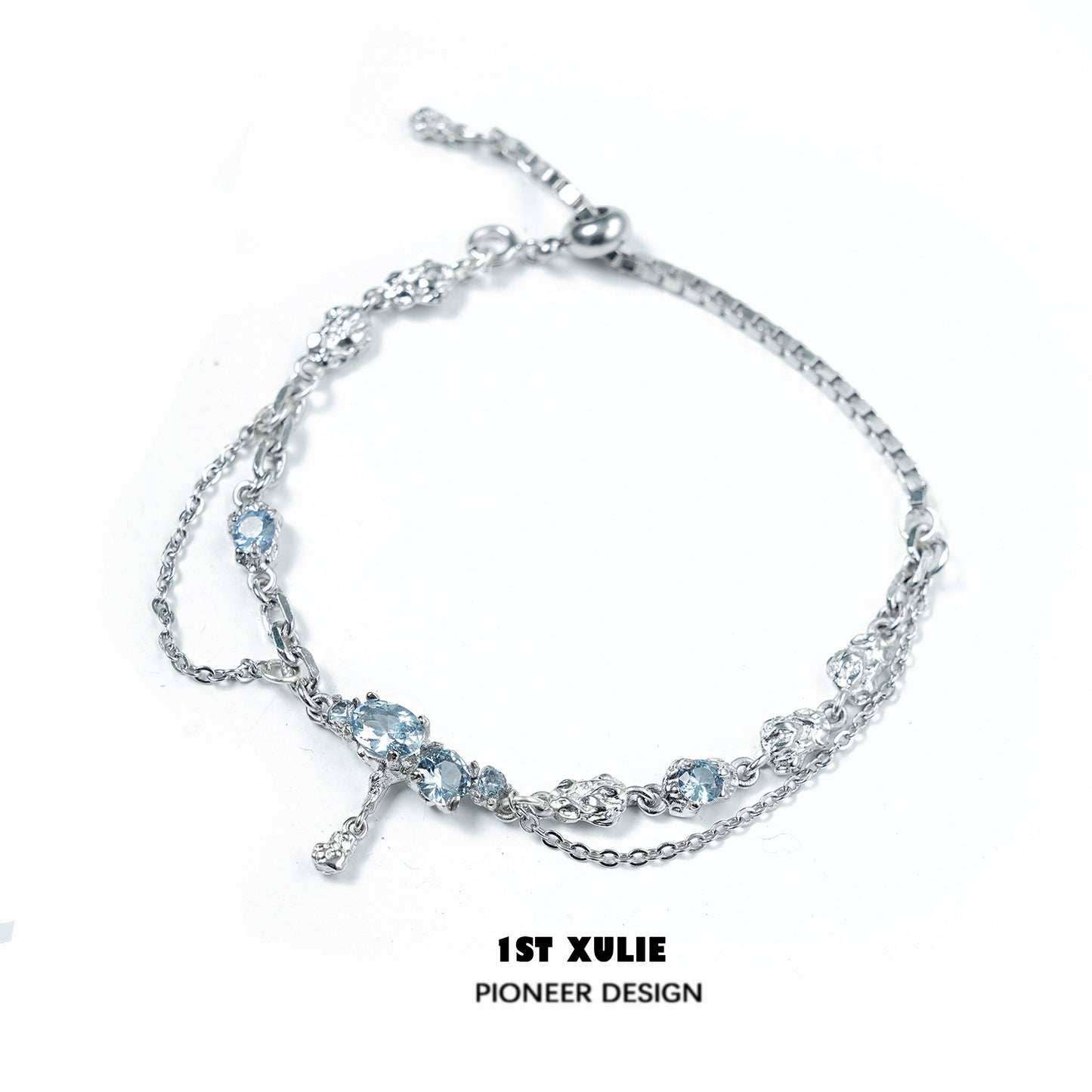 Sea Sprite Blue Moonstone Bracelet