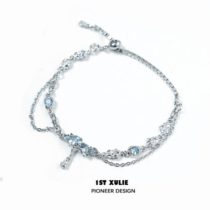 Sea Sprite Blue Moonstone Bracelet