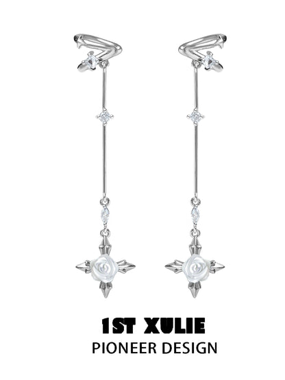 Tassels of the Rose Faith Earrings