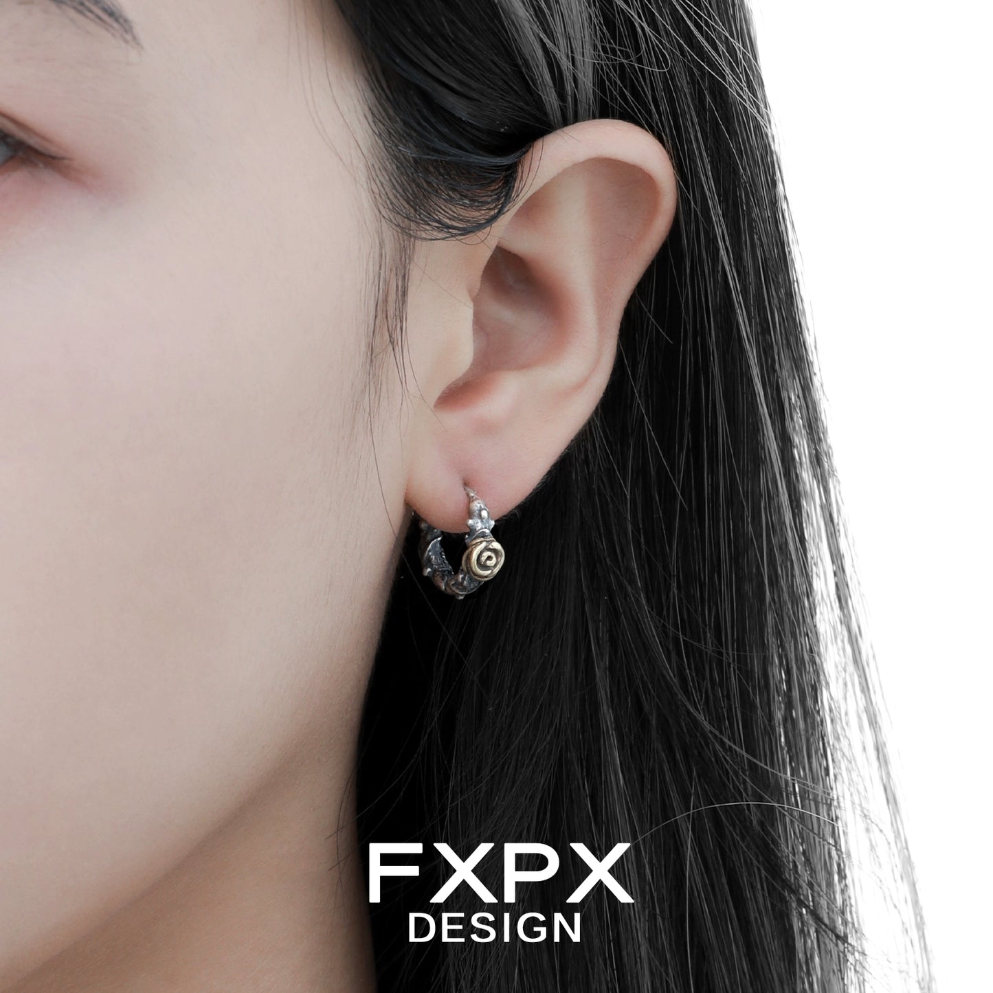 Y2K Midnight Rose Vintage Earrings