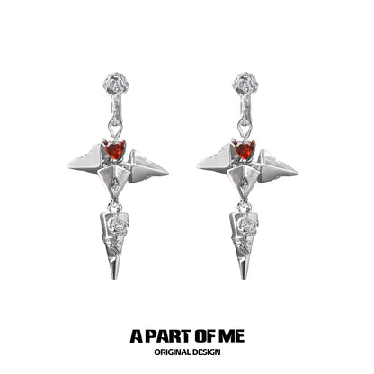 Sword of the Rose Earrings