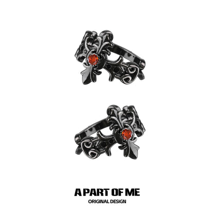 Dark Glory Y2K Cross Ear Cuff