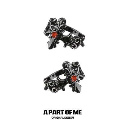 Dark Glory Y2K Cross Ear Cuff