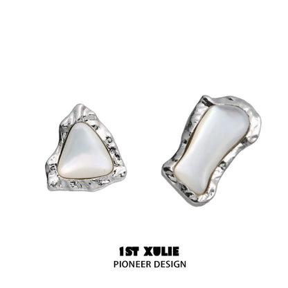 Punk Moon Fragment Earrings