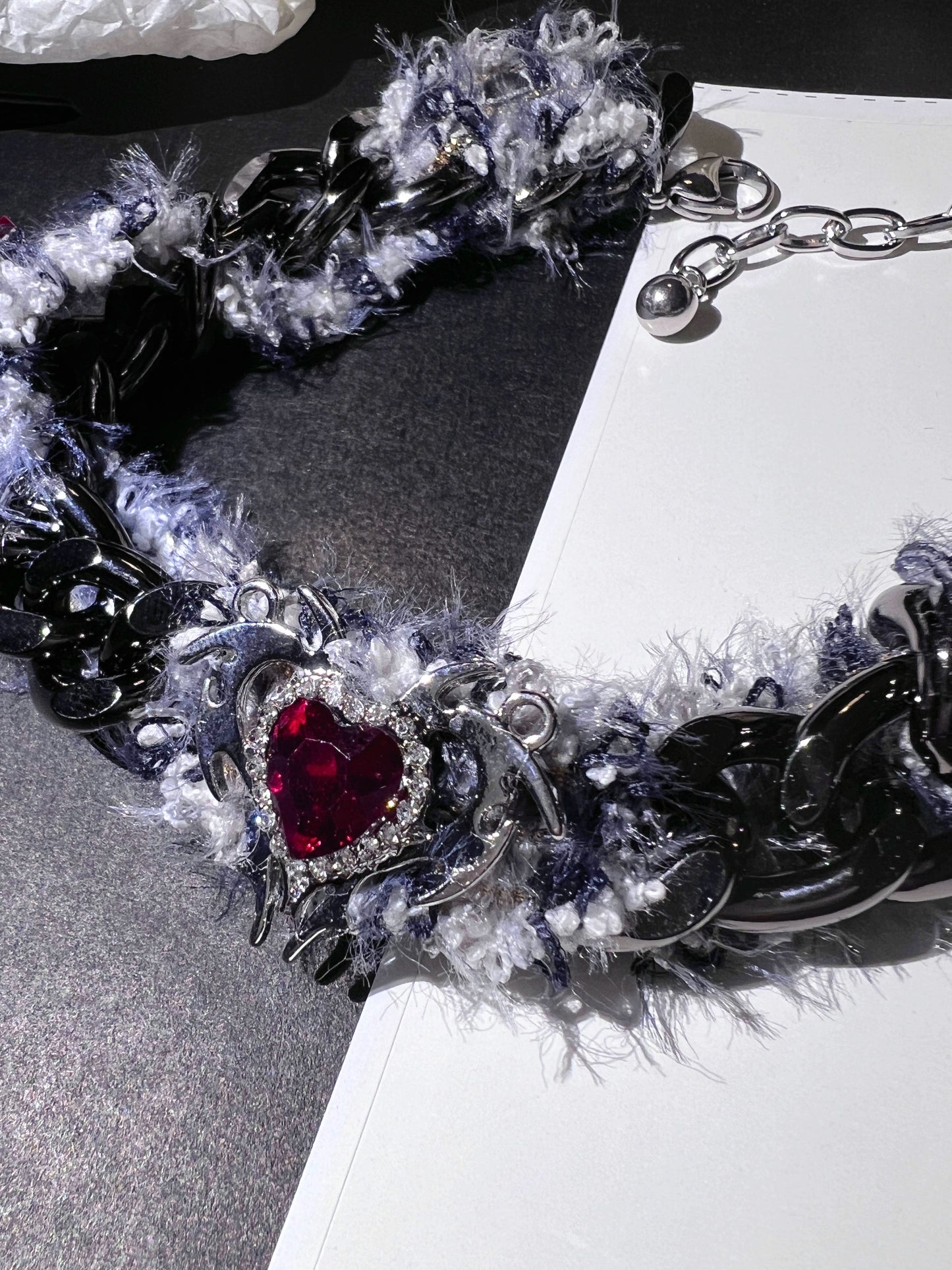 "Imprisoned Heart" Gothic Choker