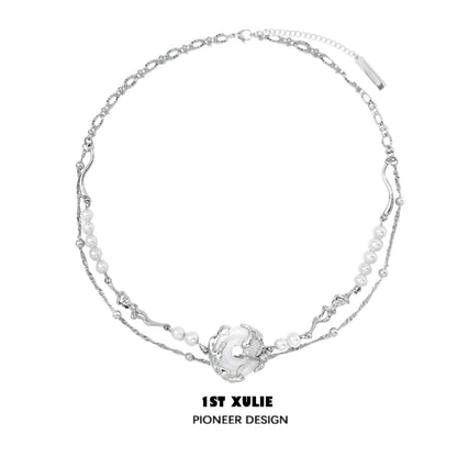 Stellar Cascade Punk Necklace