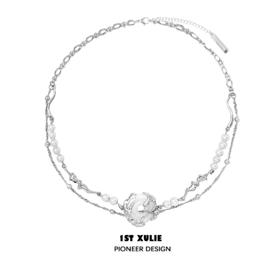 Stellar Cascade Punk Necklace