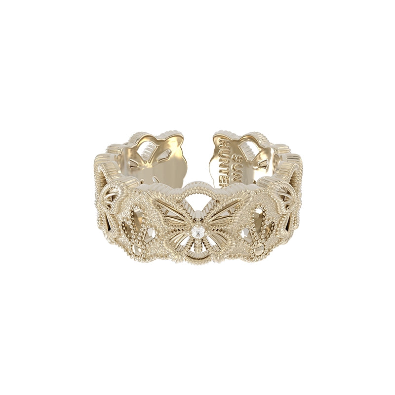 Butterfly Secret Hollow Ring