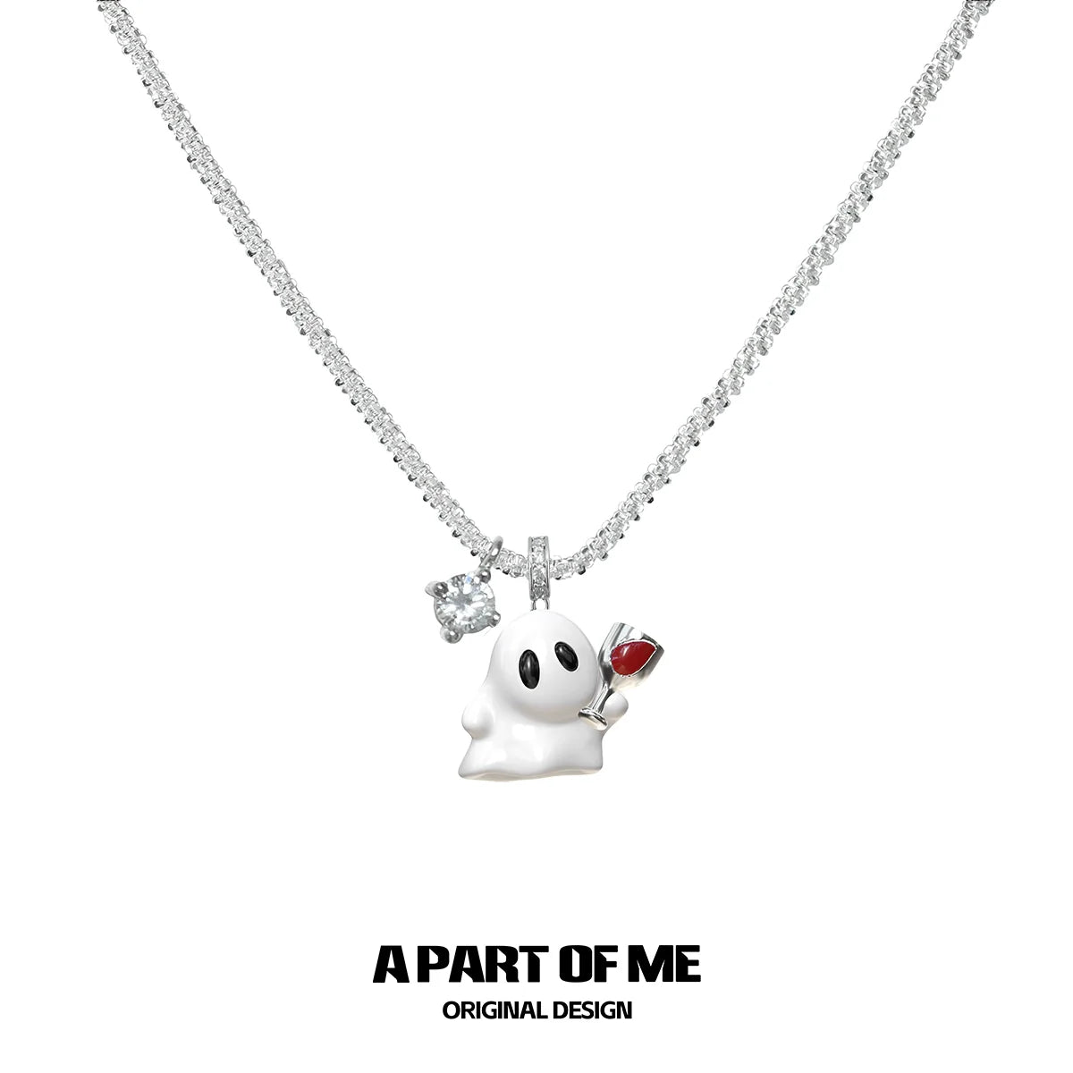Ghost Boo Gift Necklace
