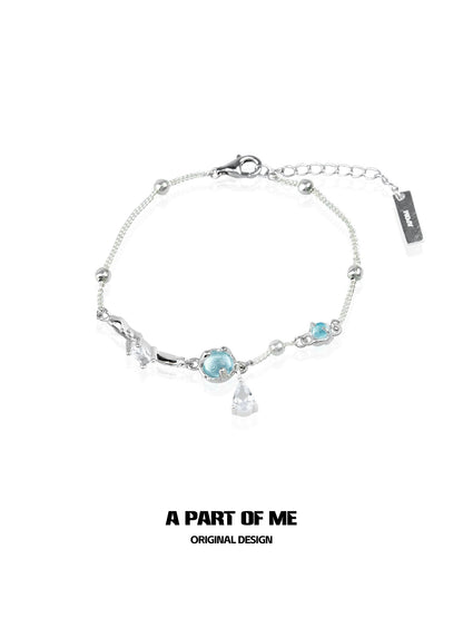 Frosted Blue Dream Bracelet