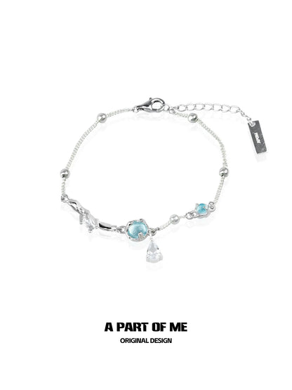 Frosted Blue Dream Bracelet
