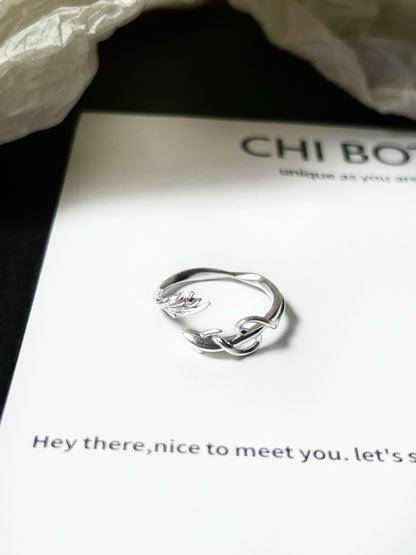 "Voice of Fish" Minimalism Ring