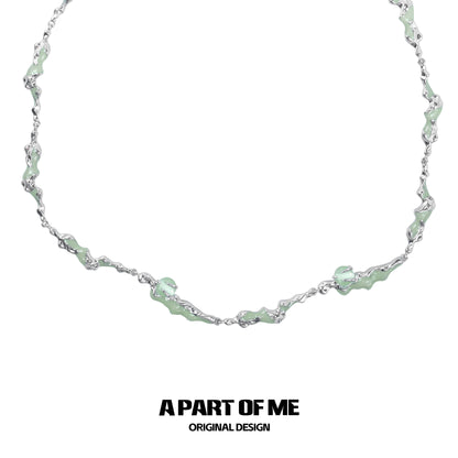 Oasis Anchor Opal Necklace