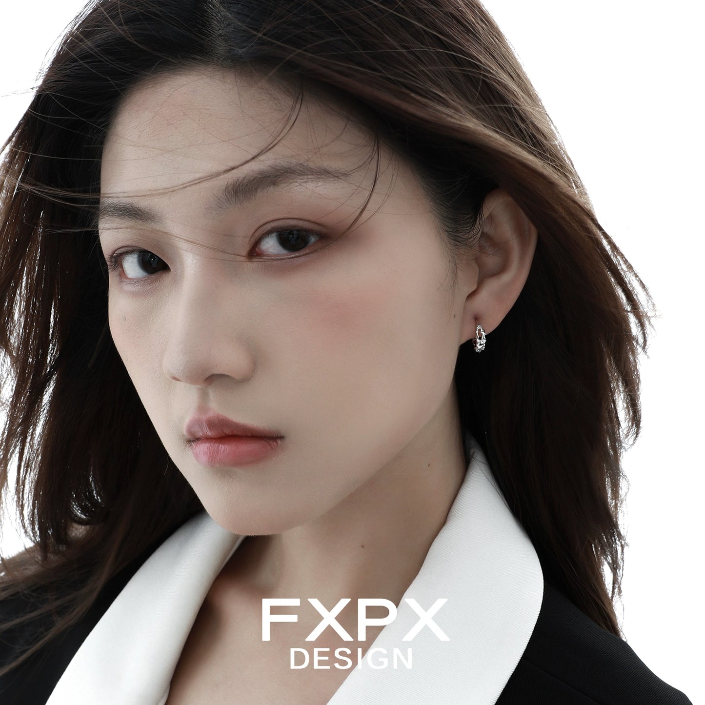 Brilliant Starry Silver Earrings