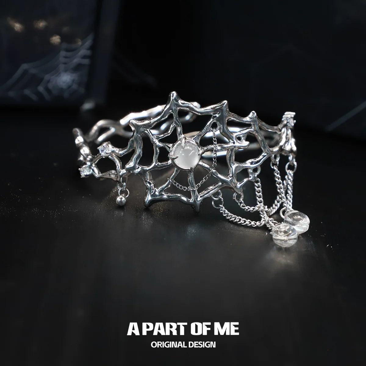 Spiderweb Trap Bracelet