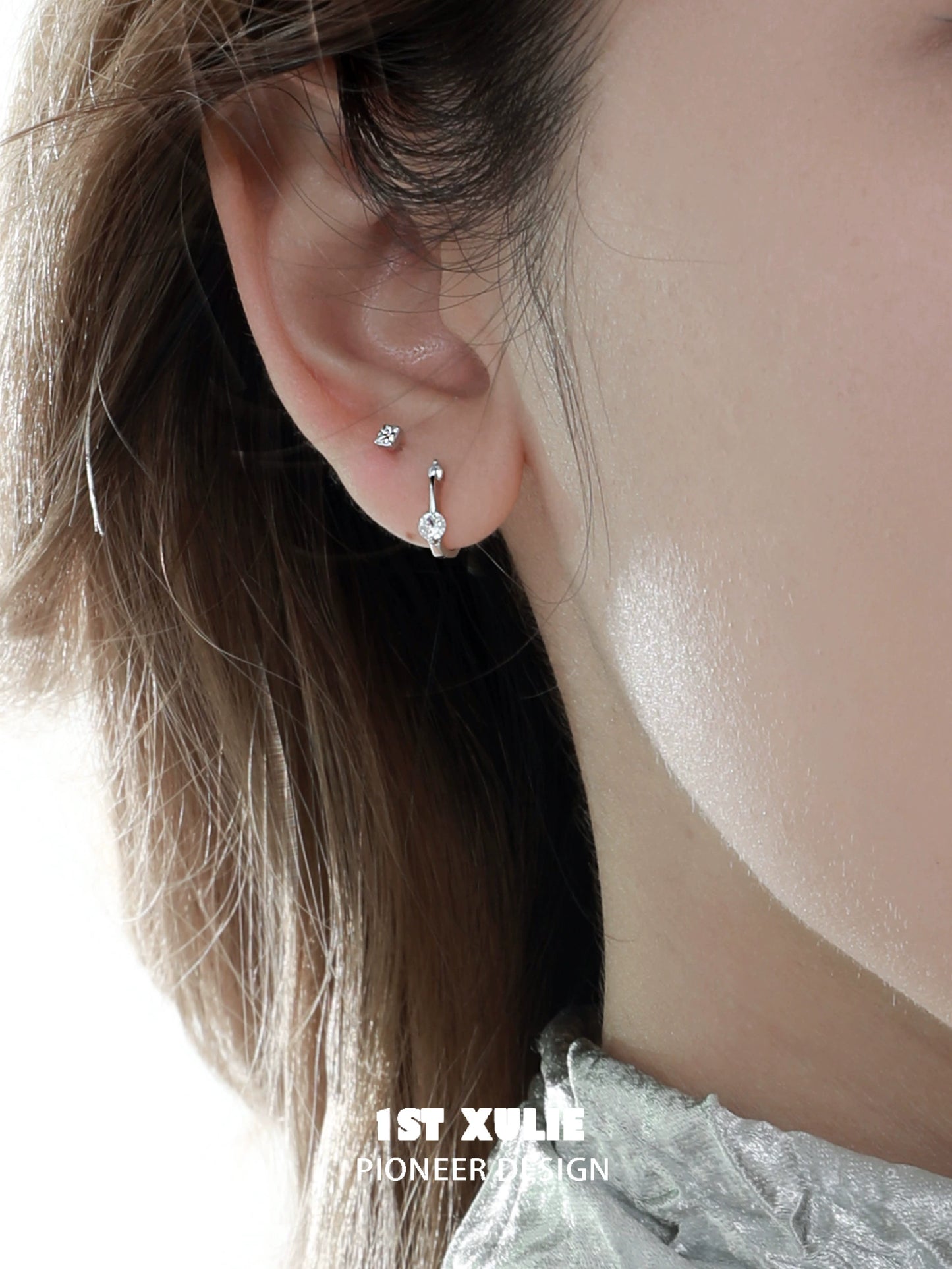 Eternal Glow Zircon Stud Earrings