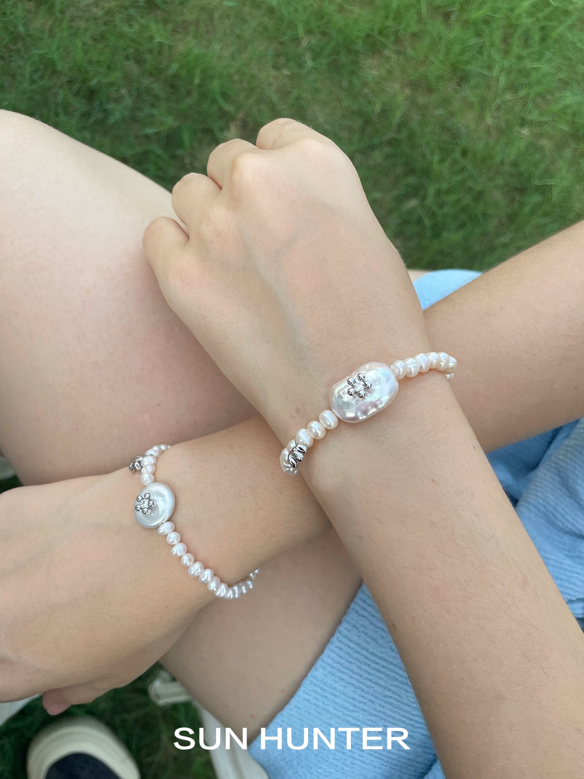 Ocean Memory Pearl Bracelet