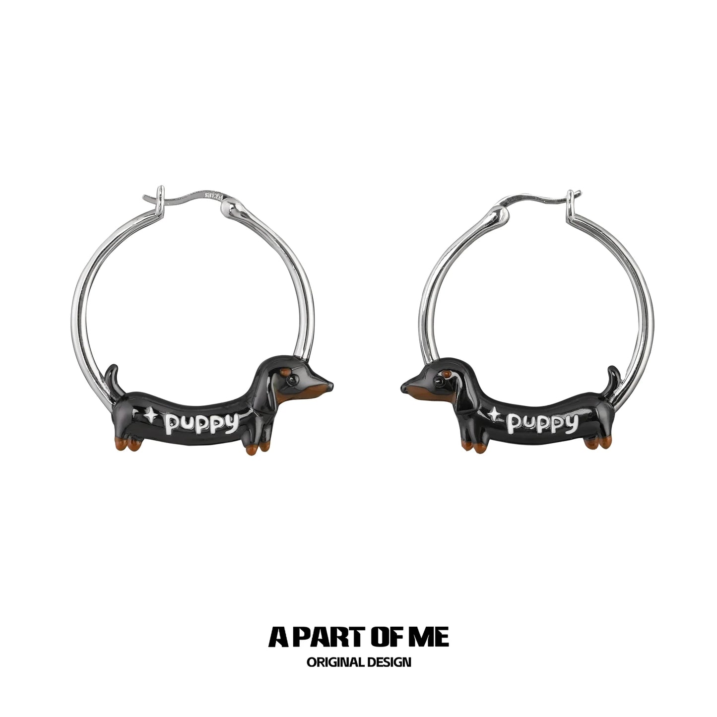 Dachshund Lucky Earrings