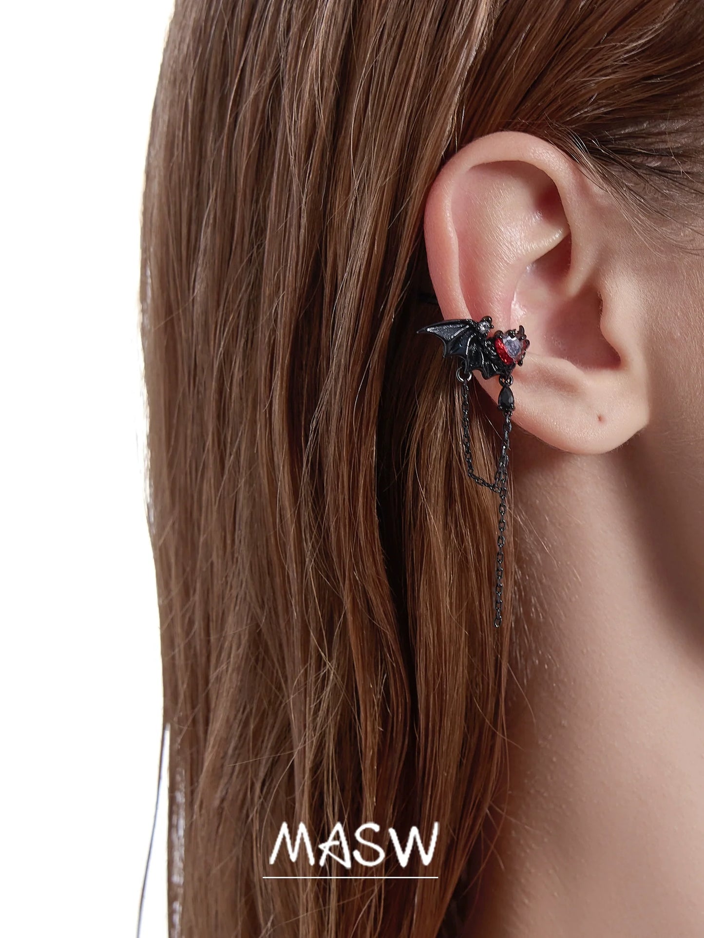 Dark Party Ear Cuffs