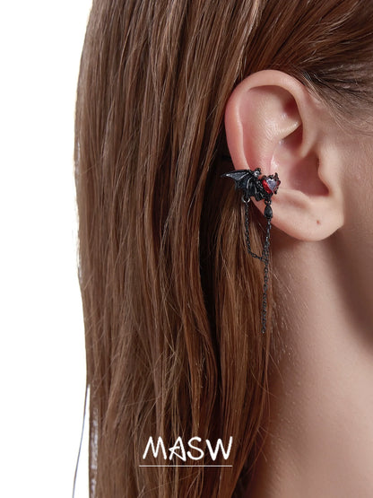 Dark Party Ear Cuffs