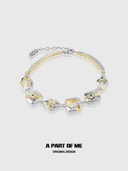 Sun & Moon Gem Bracelet