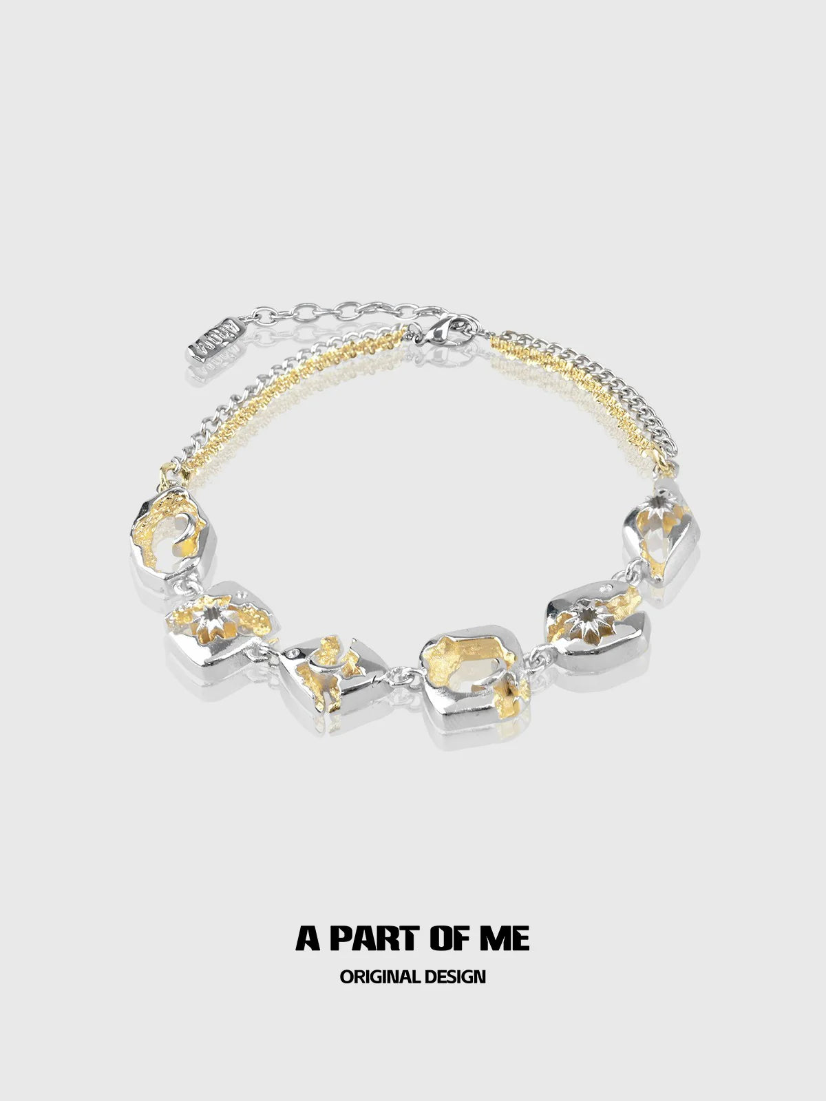 Sun & Moon Gem Bracelet