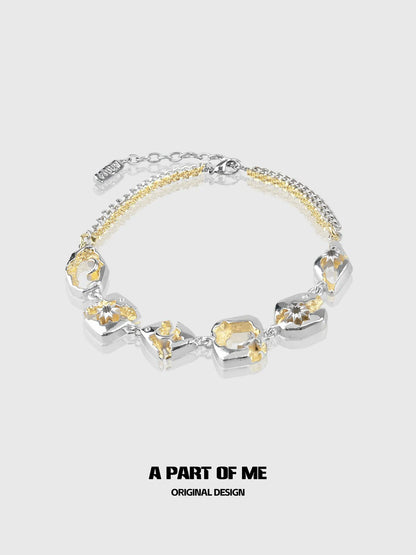 Sun & Moon Gem Bracelet