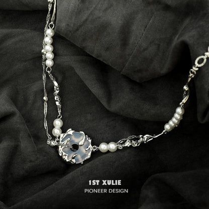 Stellar Cascade Punk Necklace