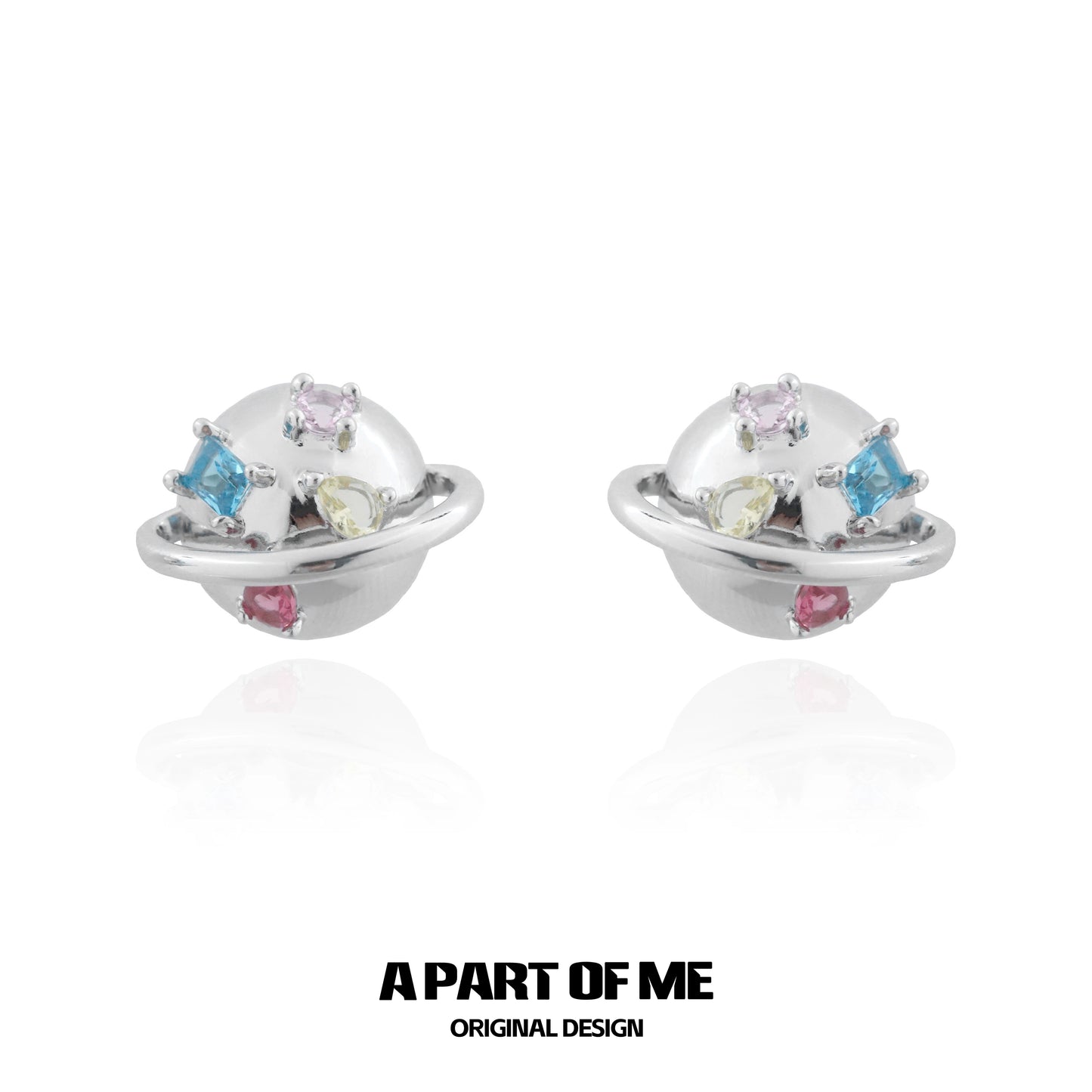 Sweet Saturn Ear Cuffs