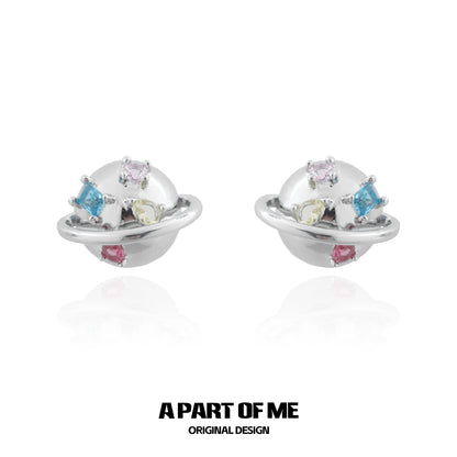Sweet Saturn Ear Cuffs