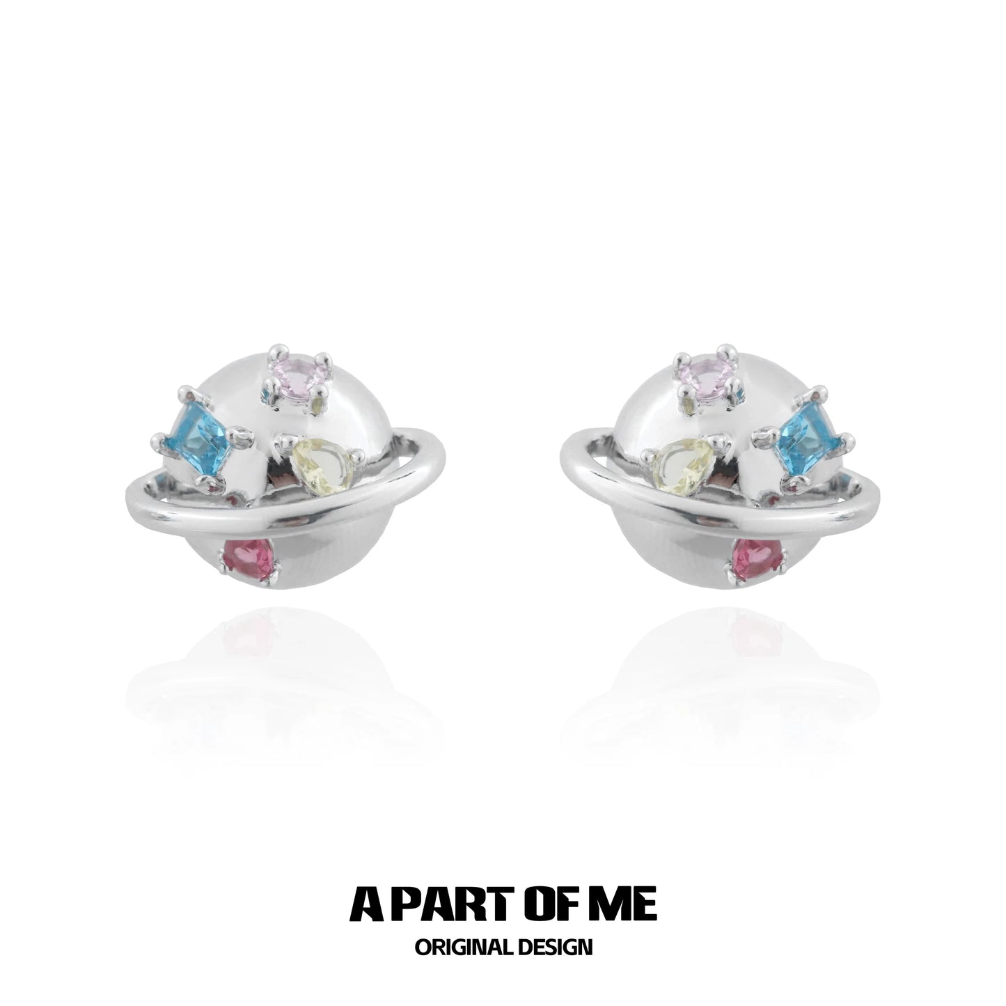 Sweet Saturn Ear Cuffs