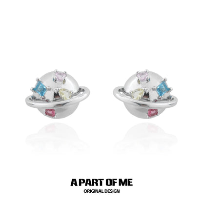Sweet Saturn Ear Cuffs