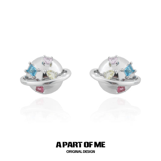 Sweet Saturn Ear Cuffs