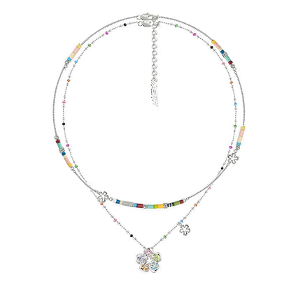 Secret Garden Beaded Necklace
