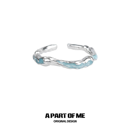 White Orchid Love Ring