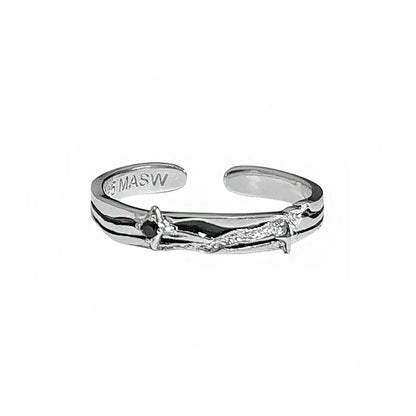 Brilliant Starry Couple Rings