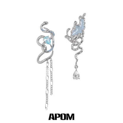 Y2K Snake & Butterfly Earrings