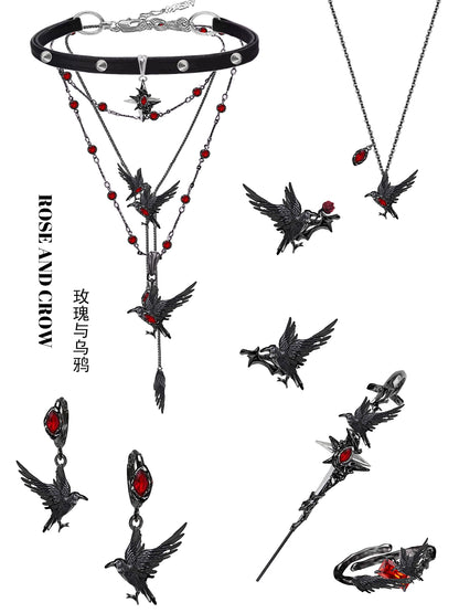 Guardian Crow Necklace
