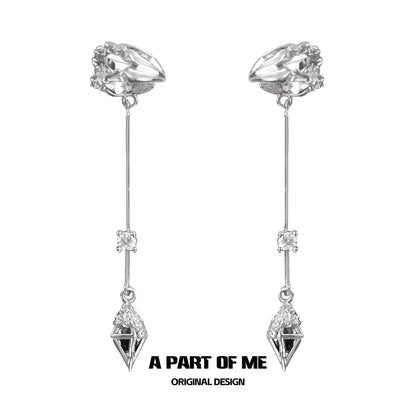Divine Arrow Drop Ear Cuffs