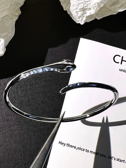 "Blue Snake" Winding Bracelet