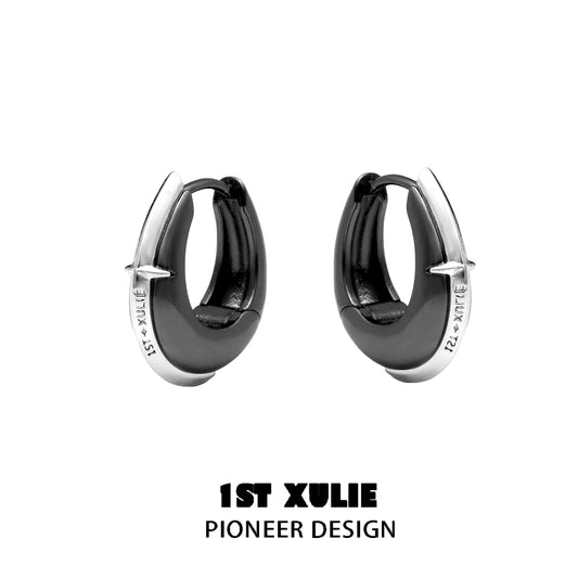 Urban Edge Rebel Hoop Earrings