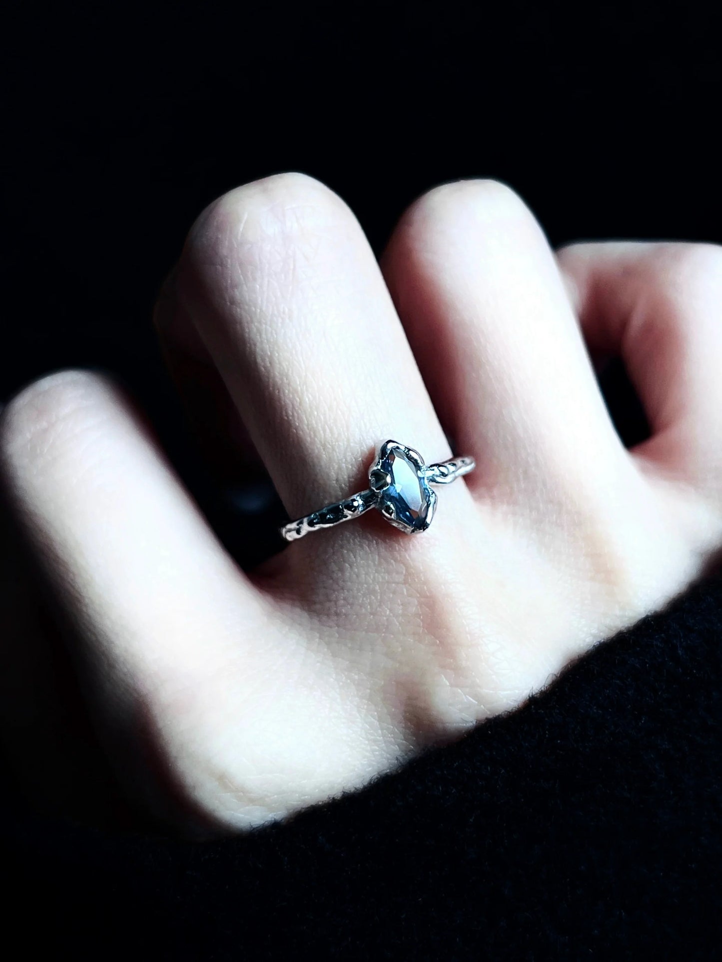 "Silence Ice" Mysticism Ring
