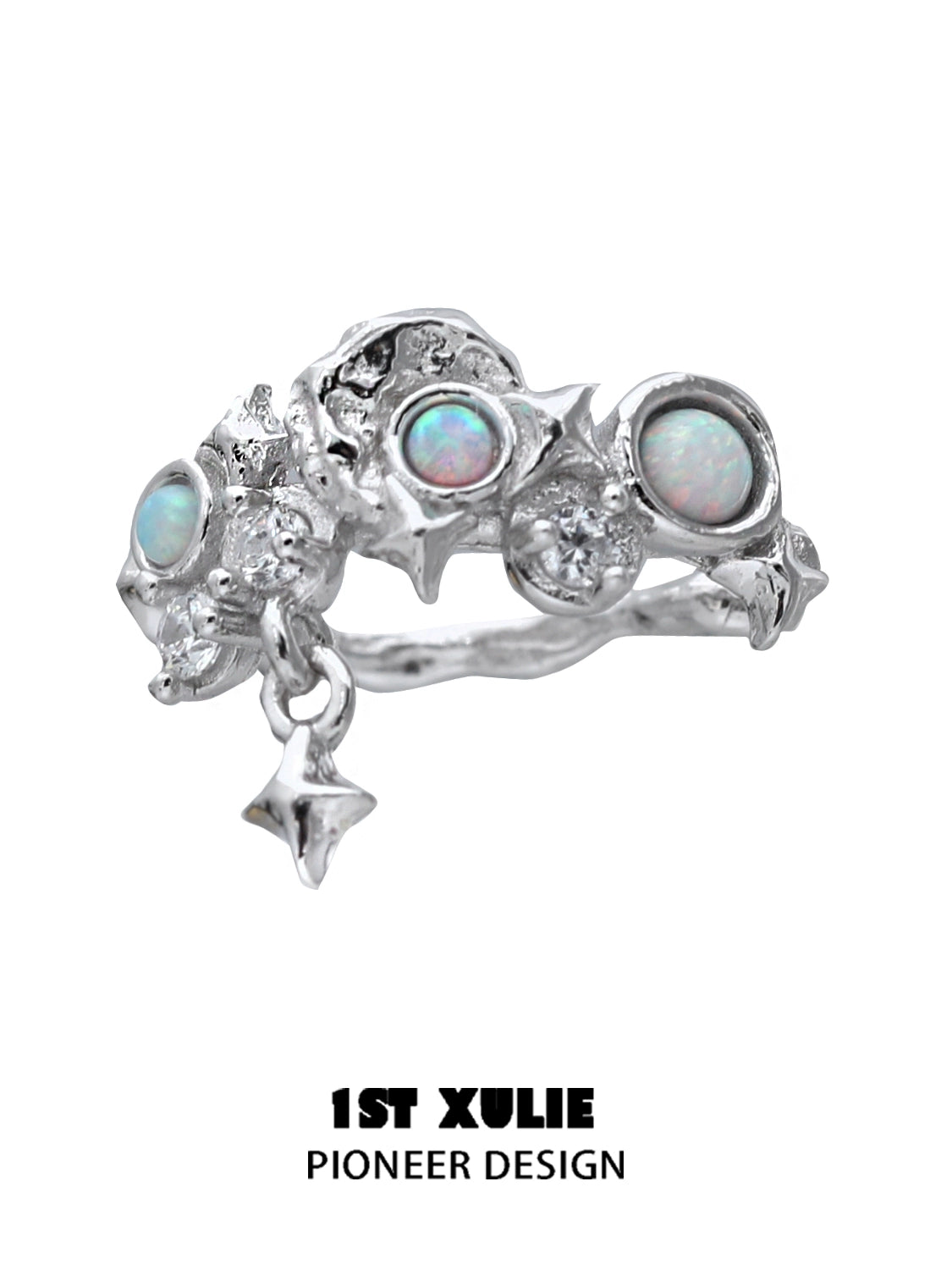 Y2K Cool Thorned Crown Earrings
