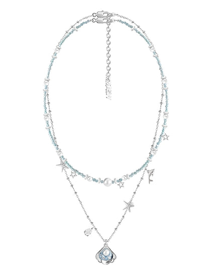 Sea Secret Beaded Necklace