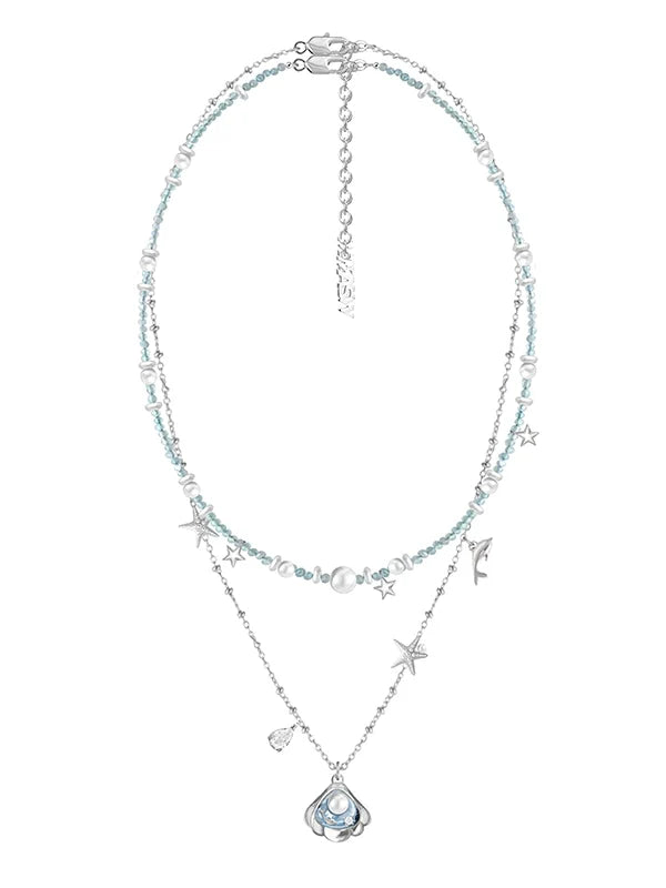 Sea Secret Beaded Necklace