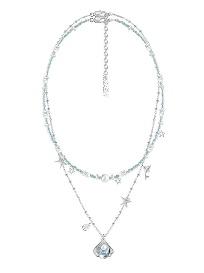 Sea Secret Beaded Necklace